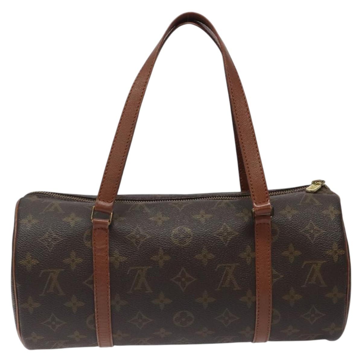 LOUIS VUITTON Monogram Papillon 30 Hand Bag M51385 LV Auth 125390