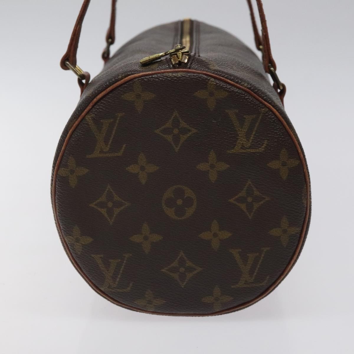 LOUIS VUITTON Monogram Papillon 30 Hand Bag M51385 LV Auth 125390