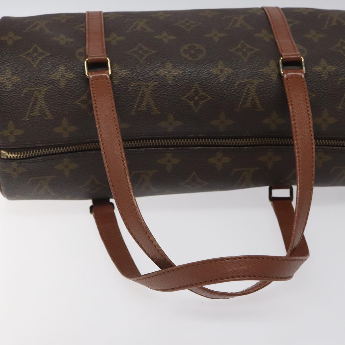 LOUIS VUITTON Monogram Papillon 30 Hand Bag M51385 LV Auth 125390