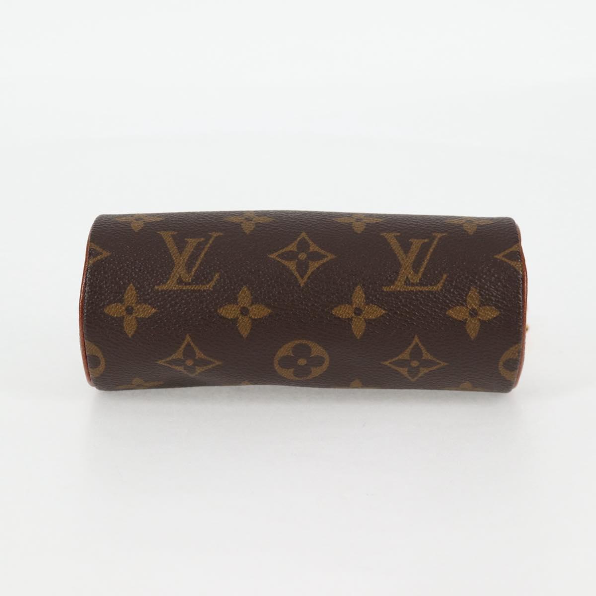 LOUIS VUITTON Monogram Papillon Pouch LV Auth 125392V