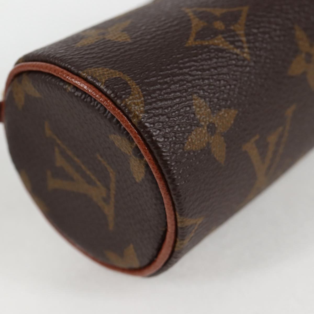 LOUIS VUITTON Monogram Papillon Pouch LV Auth 125392V