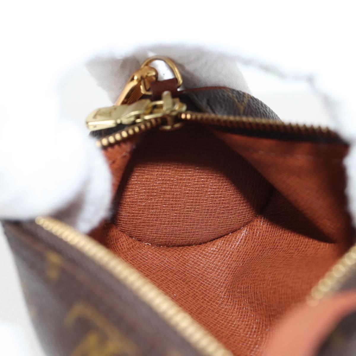 LOUIS VUITTON Monogram Papillon Pouch LV Auth 125392V
