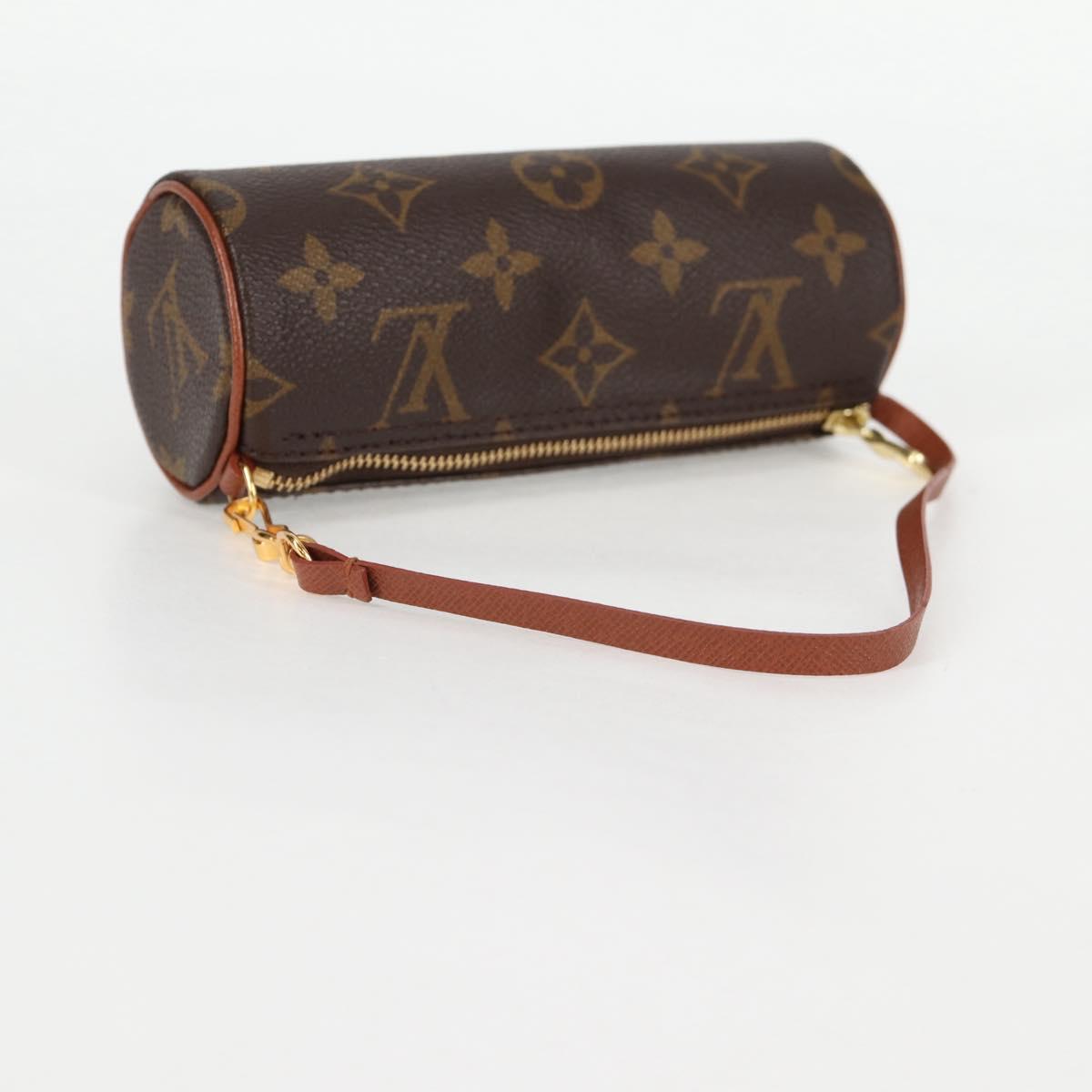 LOUIS VUITTON Monogram Papillon Pouch LV Auth 125392V