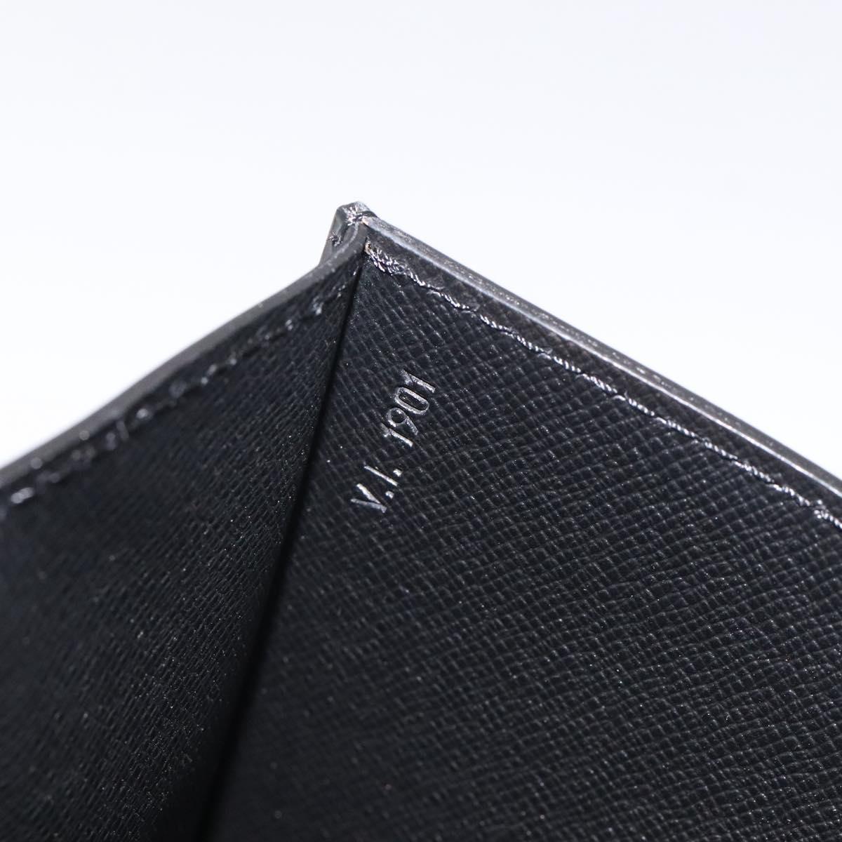 LOUIS VUITTON Epi Montaigne 27 Clutch Bag Black M52652 LV Auth 125396