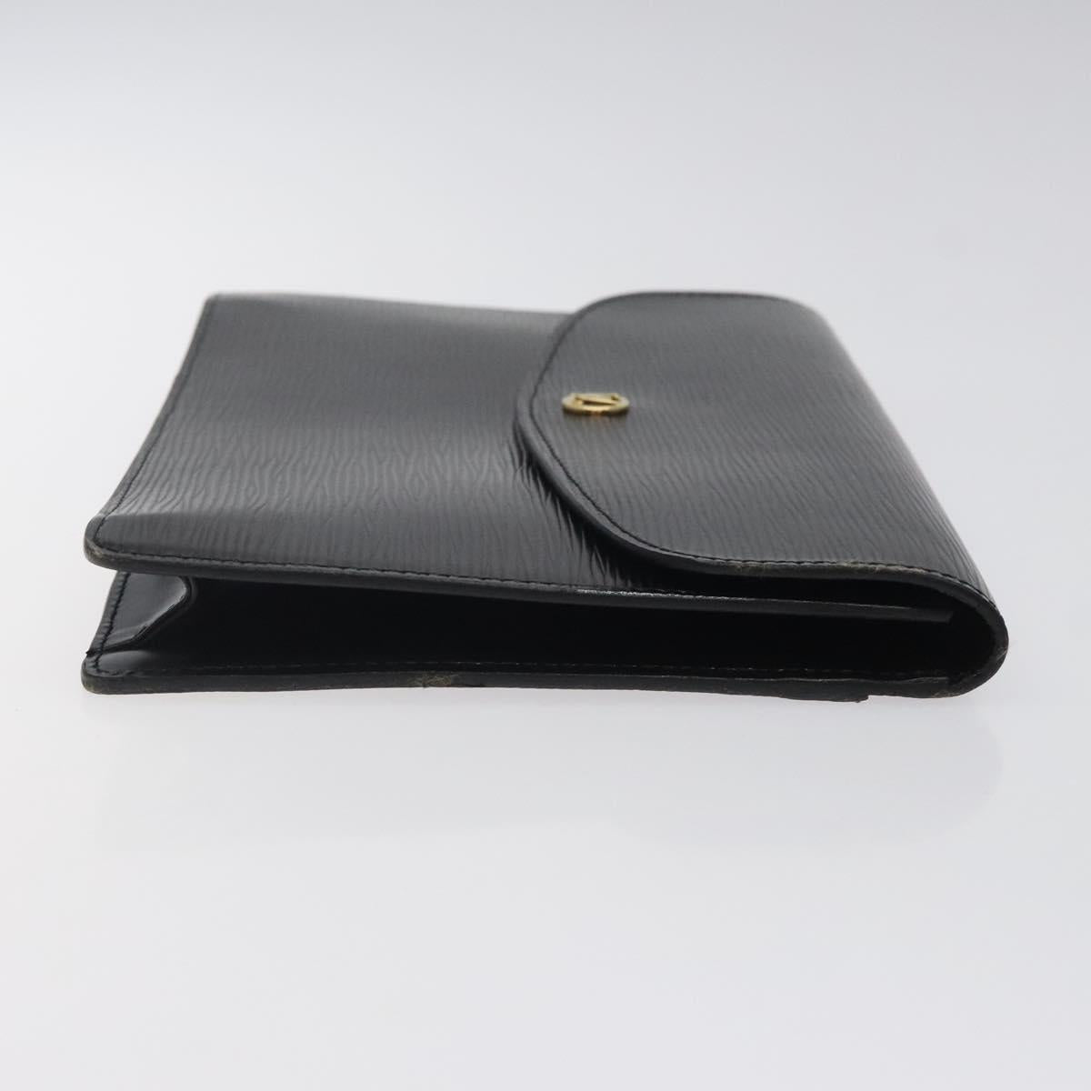 LOUIS VUITTON Epi Montaigne 27 Clutch Bag Black M52652 LV Auth 125396