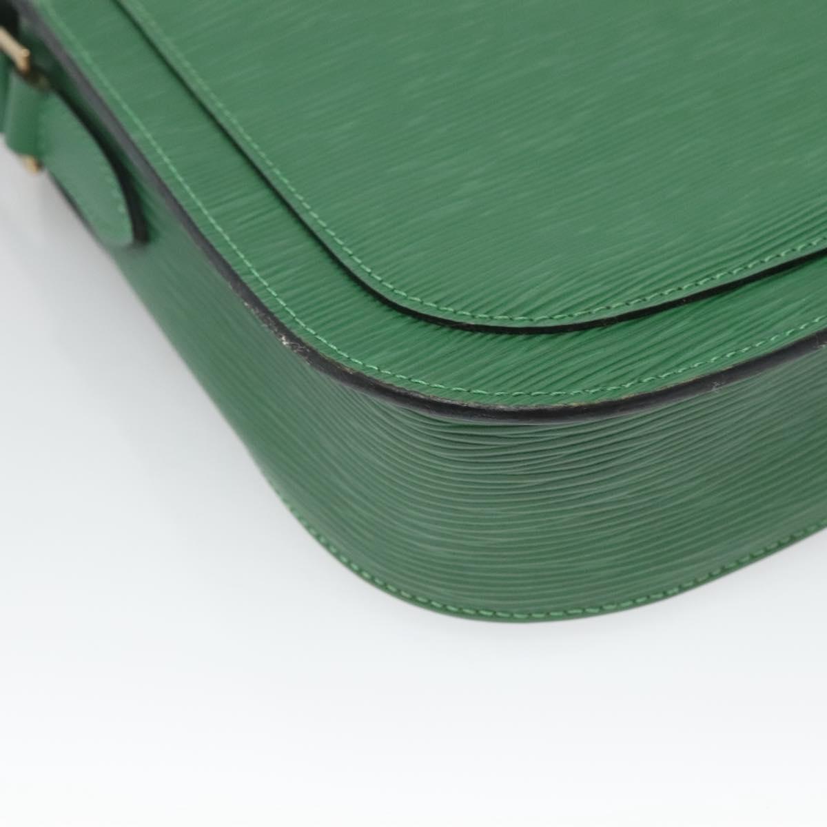 LOUIS VUITTON Epi Saint Cloud GM Shoulder Bag Green M52194 LV Auth 125398