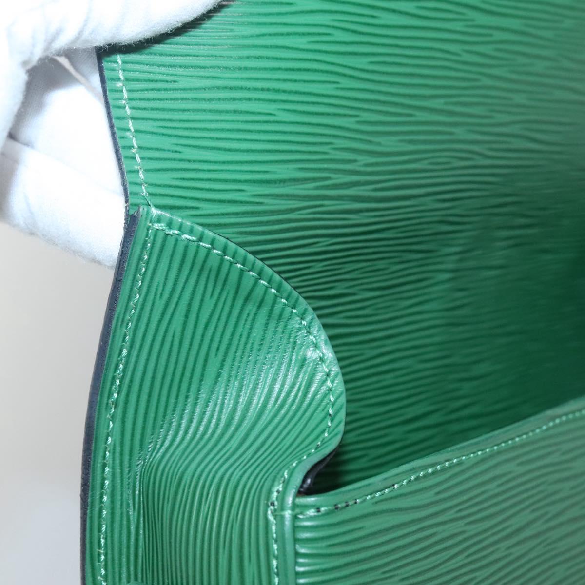 LOUIS VUITTON Epi Saint Cloud GM Shoulder Bag Green M52194 LV Auth 125398