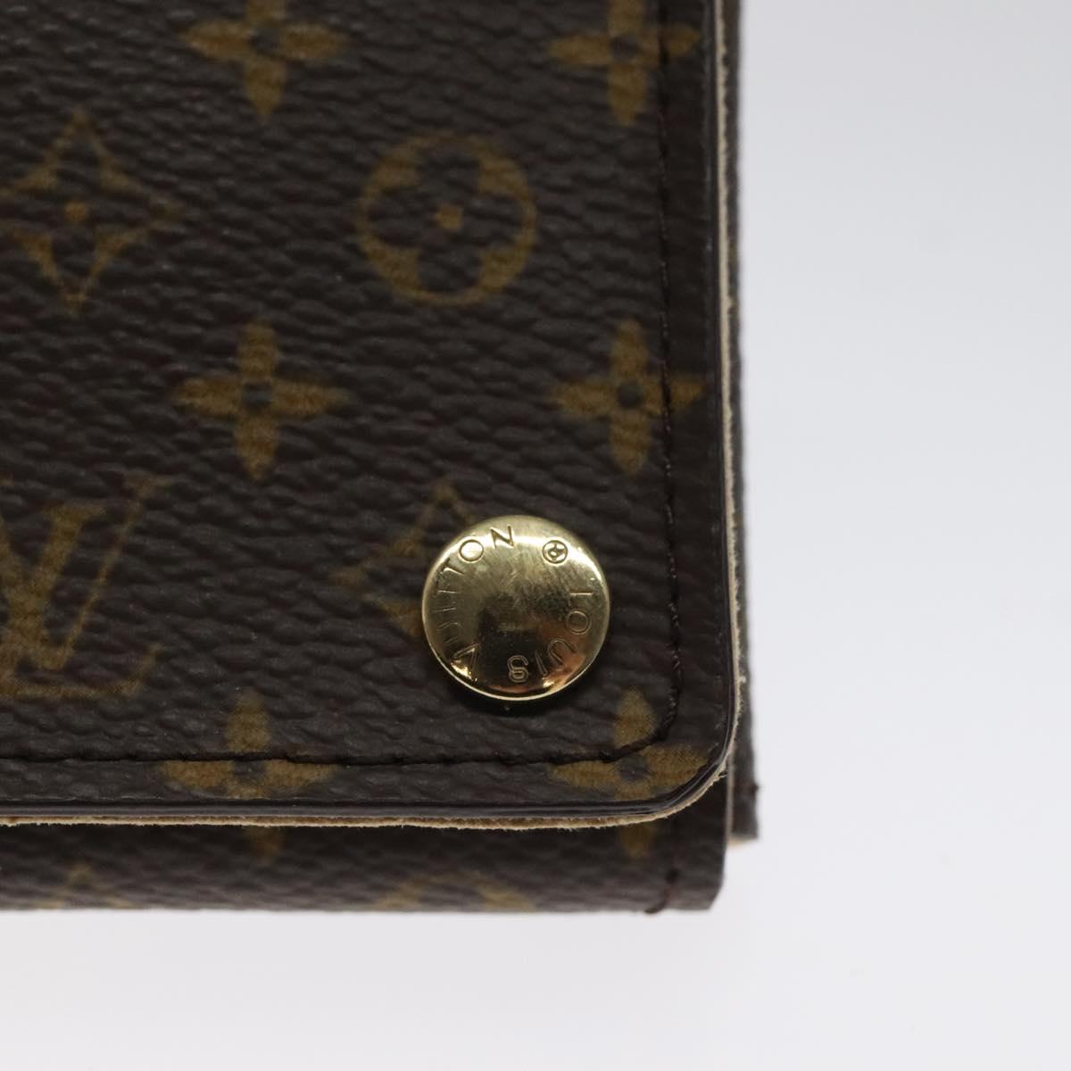 LOUIS VUITTON Monogram Jewelry case Jewelry Box LV Auth 125427