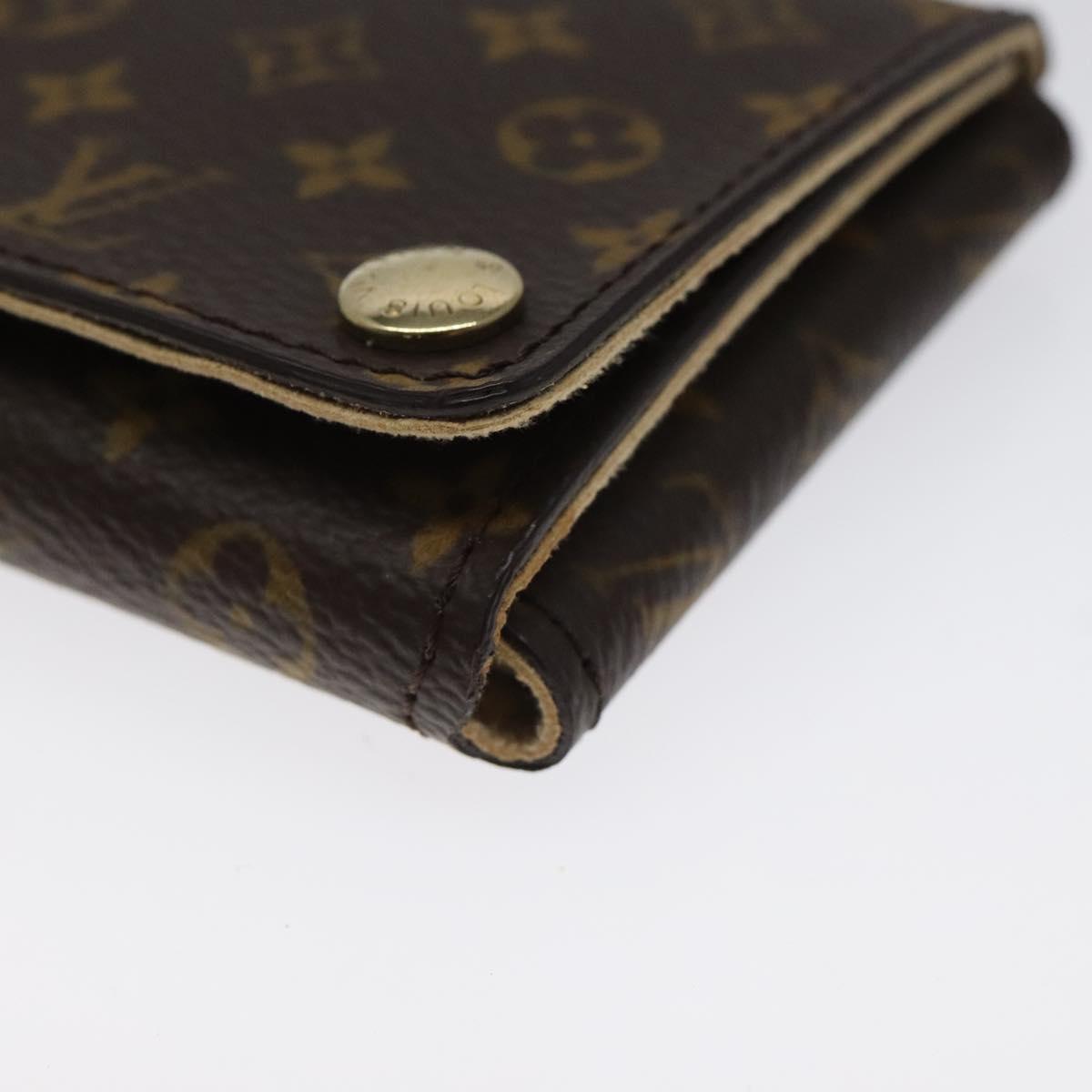 LOUIS VUITTON Monogram Jewelry case Jewelry Box LV Auth 125427