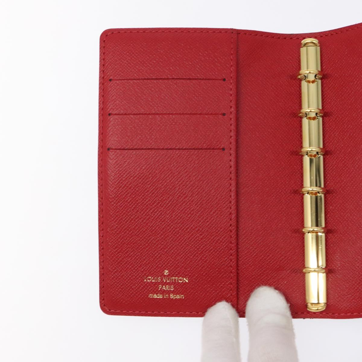 LOUIS VUITTON Monogram Maruenpire Agenda PM Day Planner Cover R20966 Auth 125480