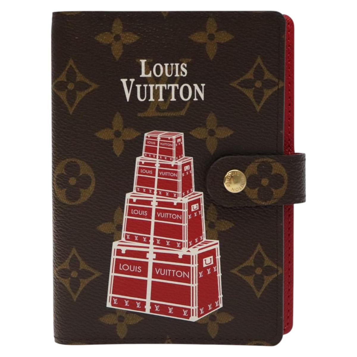 LOUIS VUITTON Monogram Maruenpire Agenda PM Day Planner Cover R20966 Auth 125480