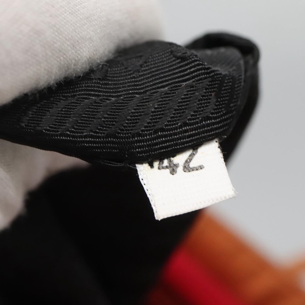 PRADA Tote Bag Nylon Red Auth 125554