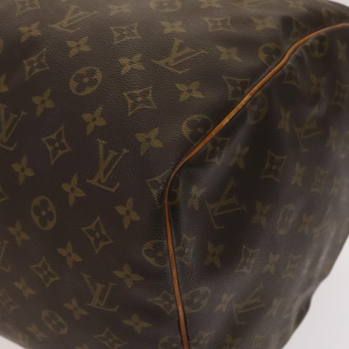 LOUIS VUITTON Monogram Keepall 55 Boston Bag M41424 LV Auth 125572