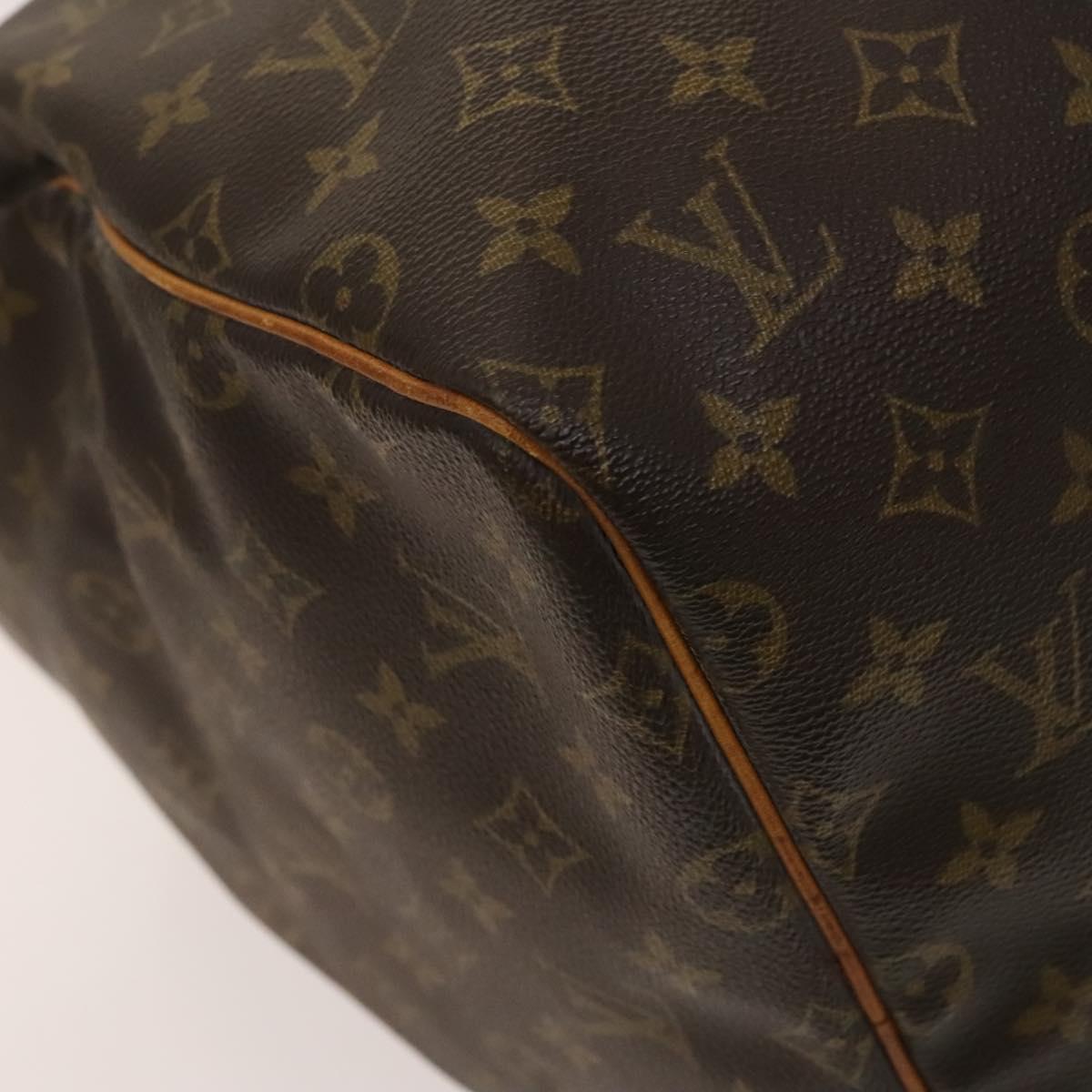 LOUIS VUITTON Monogram Keepall 55 Boston Bag M41424 LV Auth 125572
