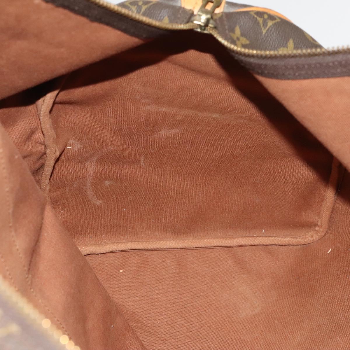 LOUIS VUITTON Monogram Keepall 55 Boston Bag M41424 LV Auth 125572