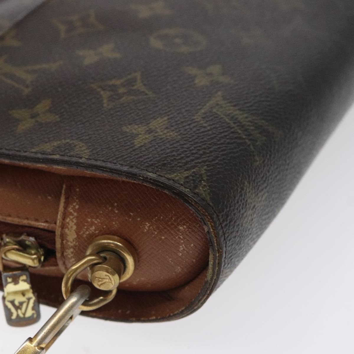 LOUIS VUITTON Monogram Orsay Clutch Bag M51790 LV Auth 125641