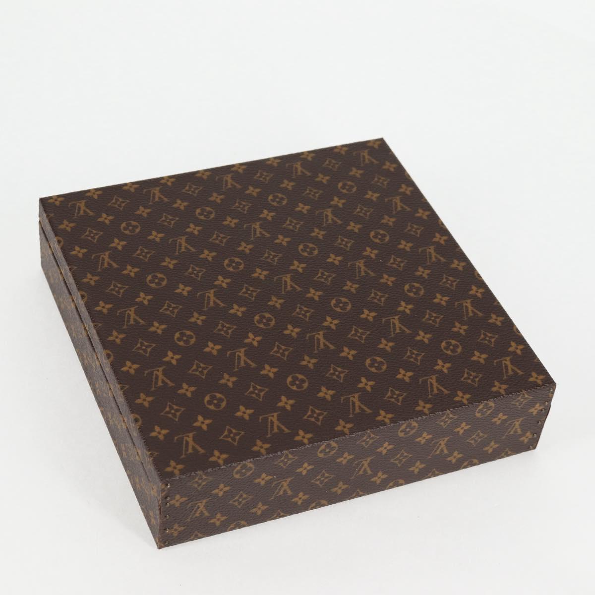 LOUIS VUITTON Monogram Jewelry case Jewelry Box LV Auth 125659AV