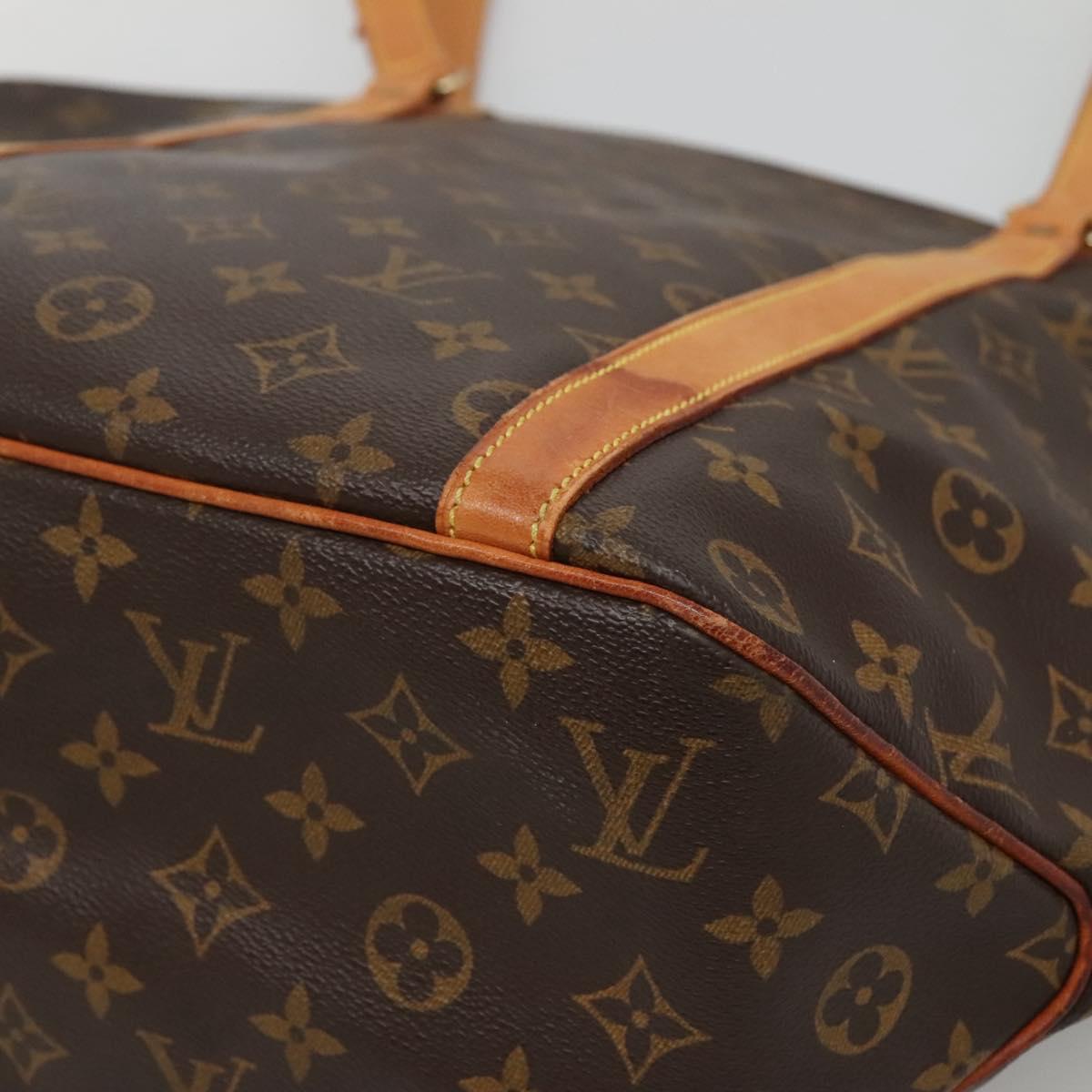 LOUIS VUITTON Monogram Sac Shopping Tote Bag M51108 LV Auth 125676