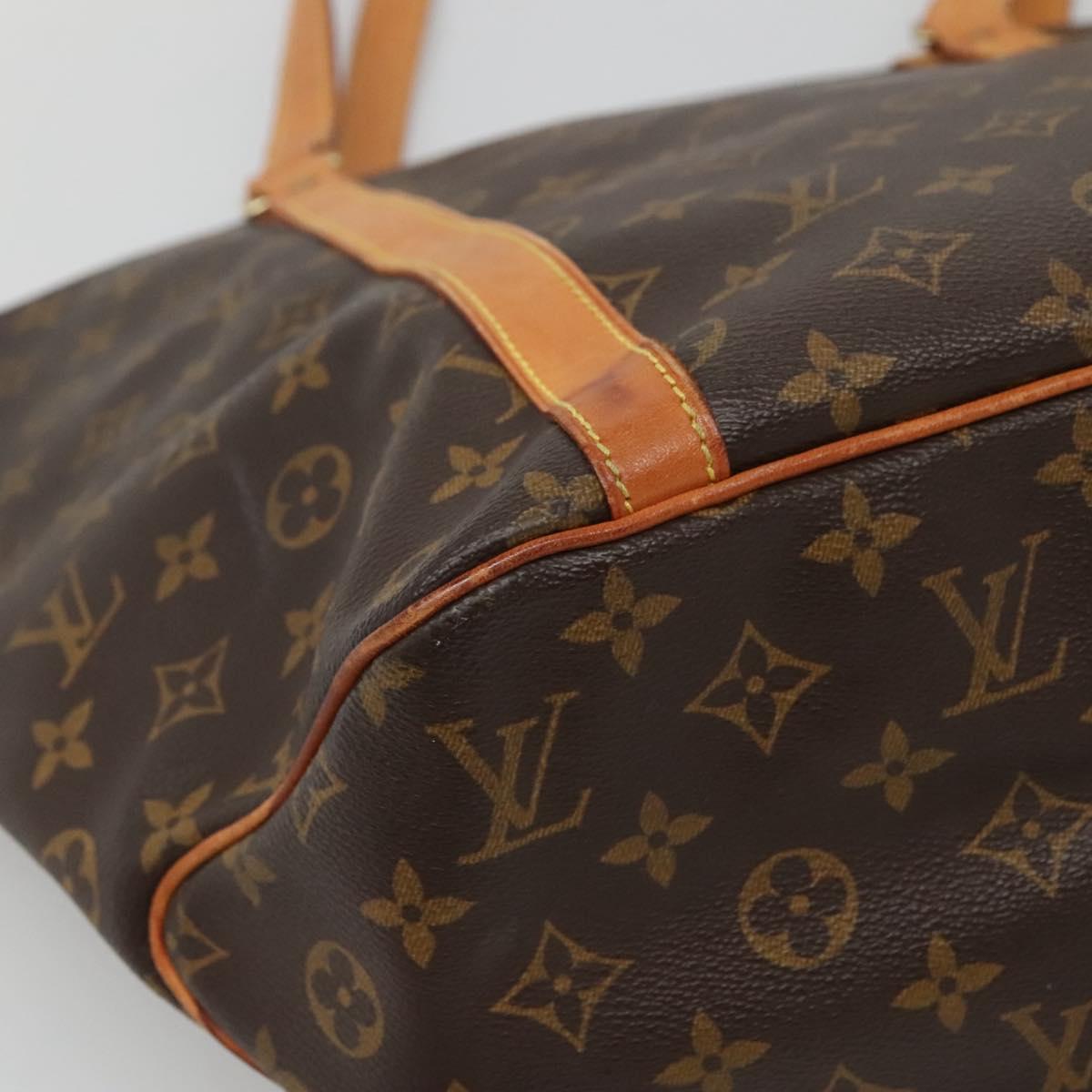 LOUIS VUITTON Monogram Sac Shopping Tote Bag M51108 LV Auth 125676