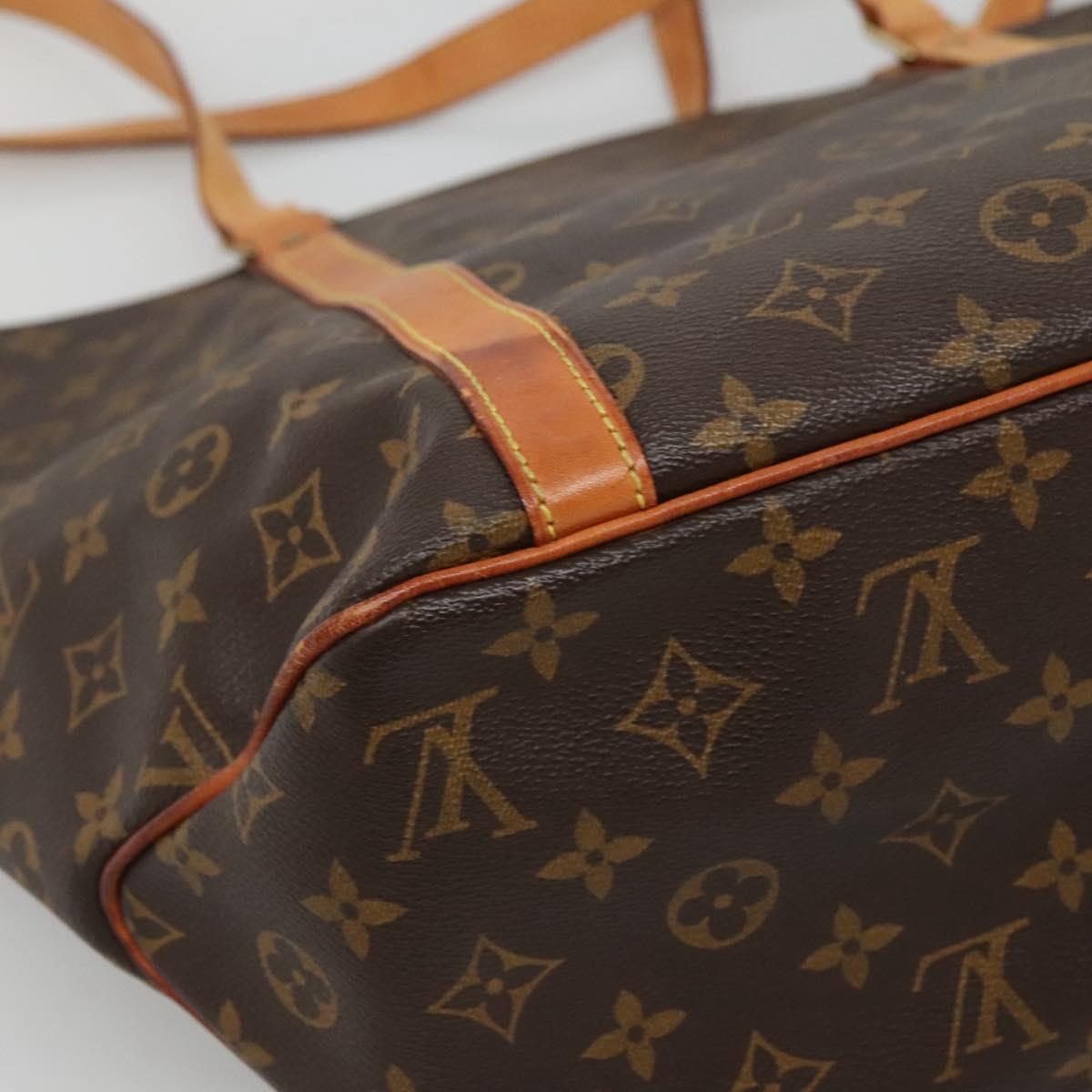 LOUIS VUITTON Monogram Sac Shopping Tote Bag M51108 LV Auth 125676