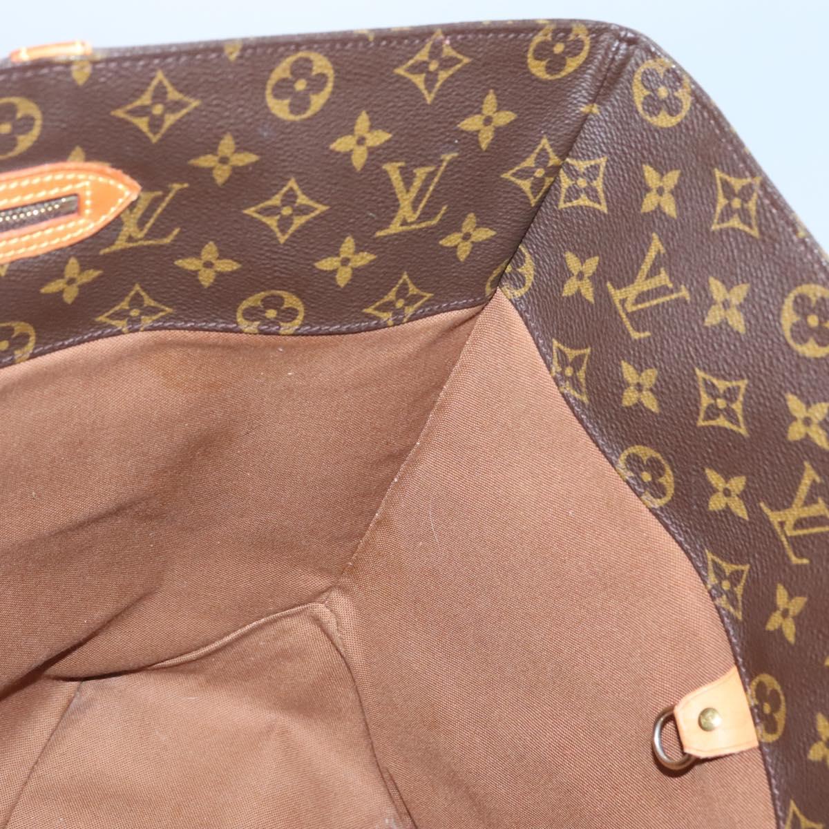 LOUIS VUITTON Monogram Sac Shopping Tote Bag M51108 LV Auth 125676
