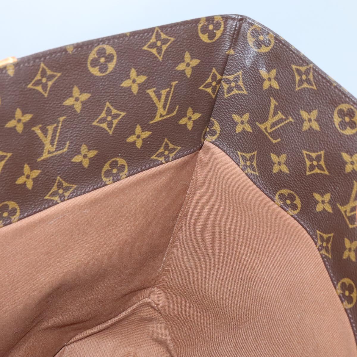 LOUIS VUITTON Monogram Sac Shopping Tote Bag M51108 LV Auth 125676