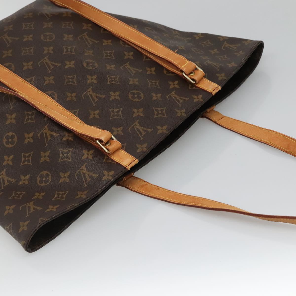 LOUIS VUITTON Monogram Sac Shopping Tote Bag M51108 LV Auth 125676
