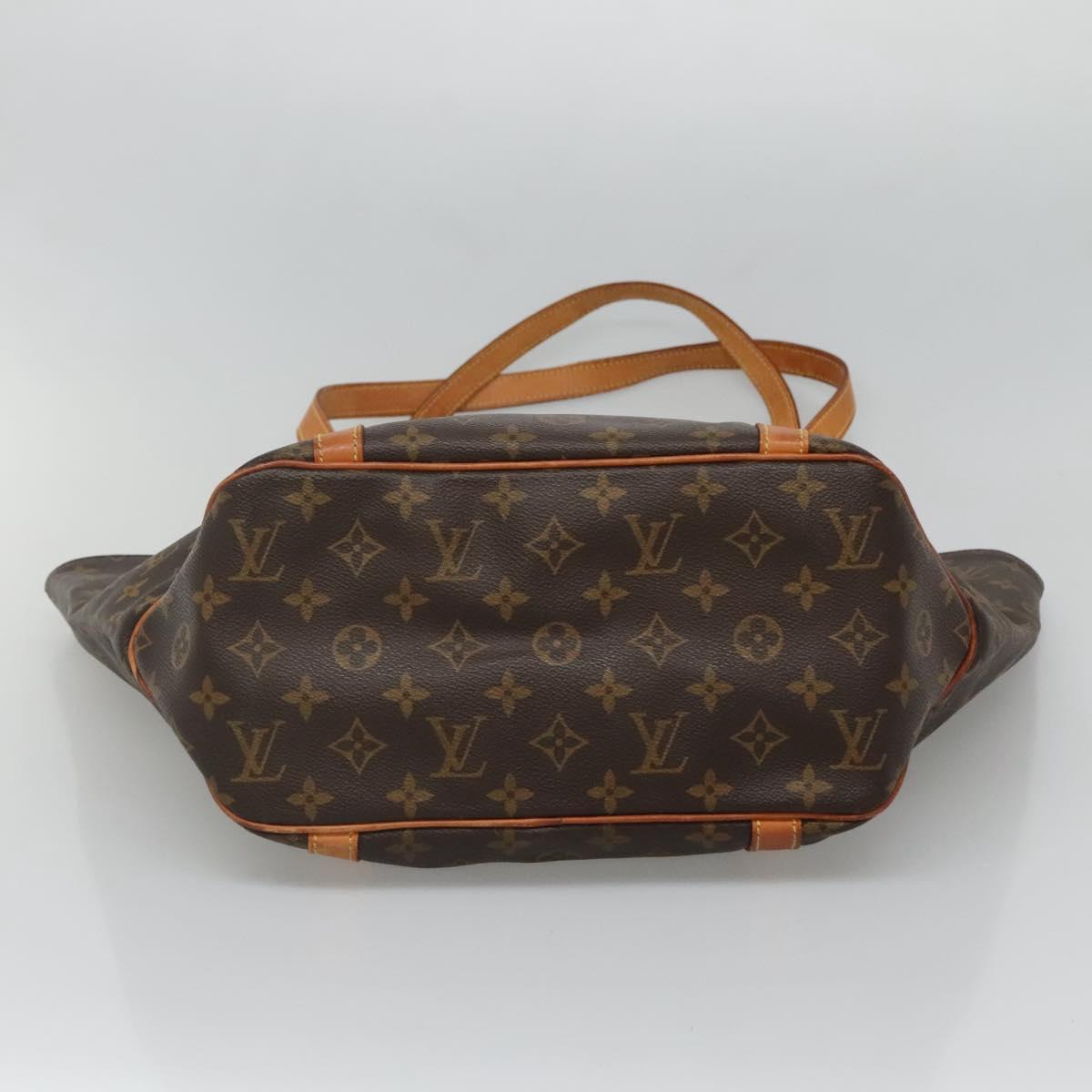 LOUIS VUITTON Monogram Sac Shopping Tote Bag M51108 LV Auth 125676