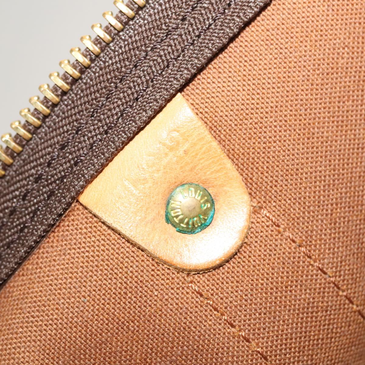 LOUIS VUITTON Monogram Keepall 60 Boston Bag M41422 LV Auth 125679
