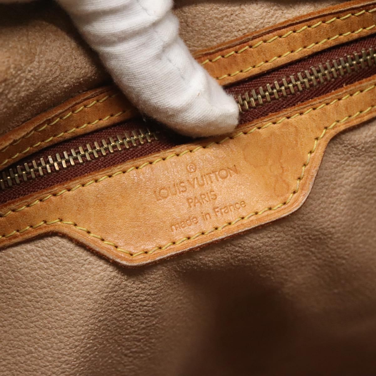 LOUIS VUITTON Monogram Bucket GM Shoulder Bag M42236 LV Auth 125768