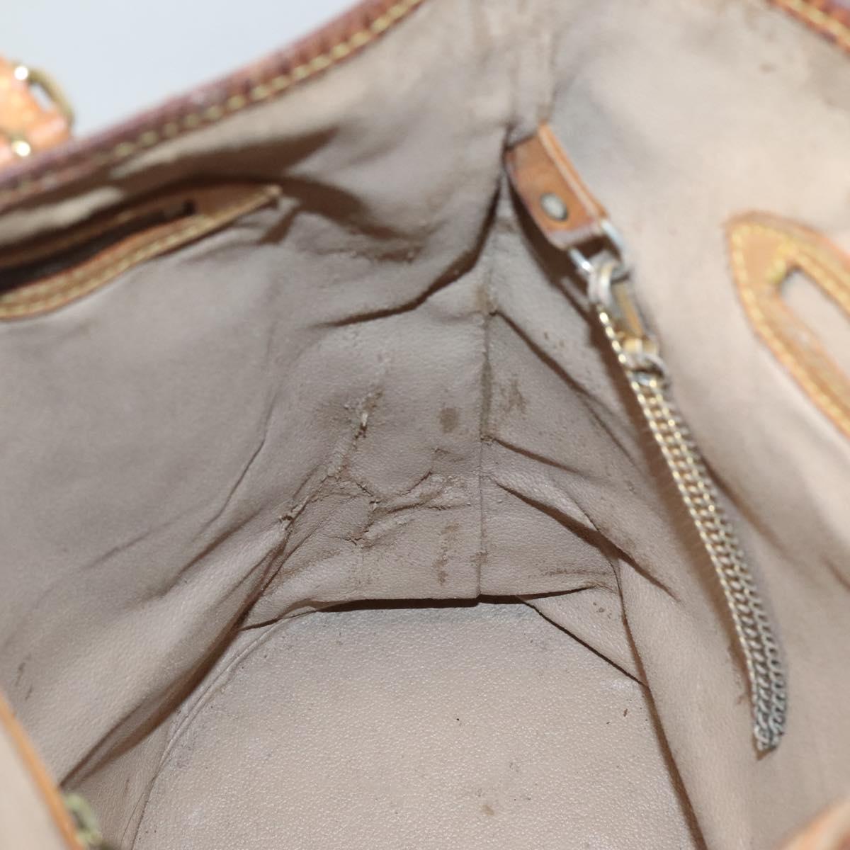 LOUIS VUITTON Monogram Bucket GM Shoulder Bag M42236 LV Auth 125768