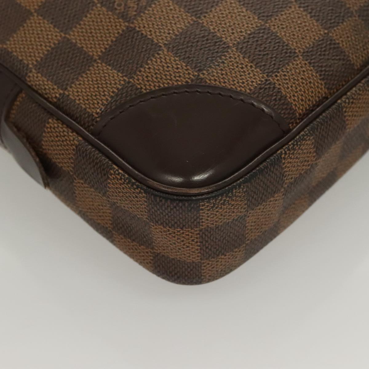 LOUIS VUITTON Damier Ebene Orsay Clutch Bag SPO LV Auth 125777