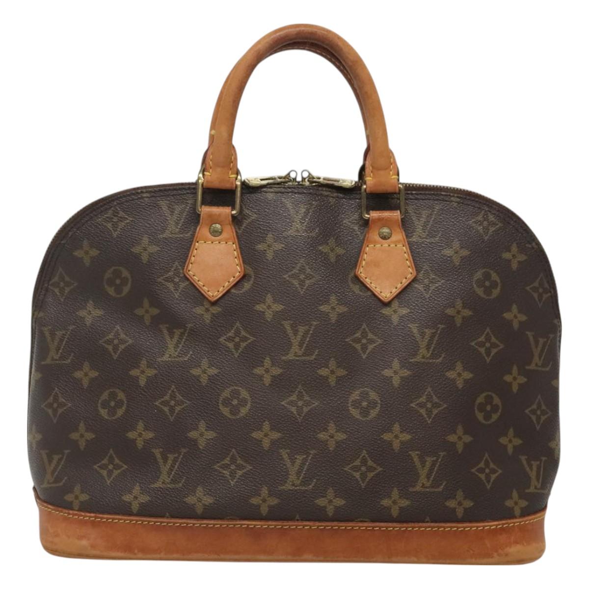 LOUIS VUITTON Monogram Alma Hand Bag M51130 LV Auth 125788