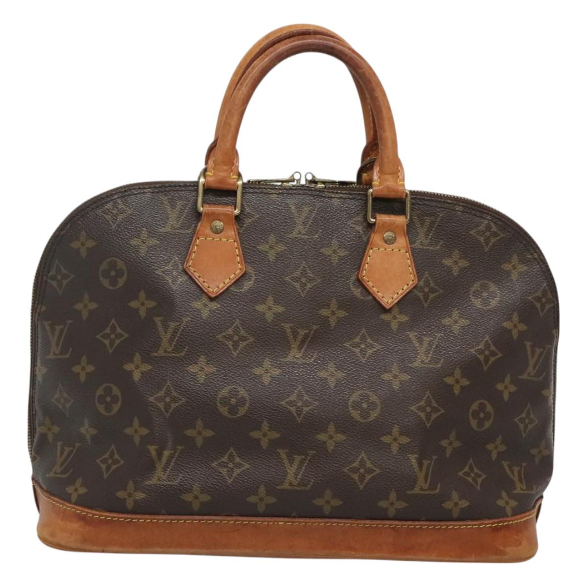 LOUIS VUITTON Monogram Alma Hand Bag M51130 LV Auth 125788