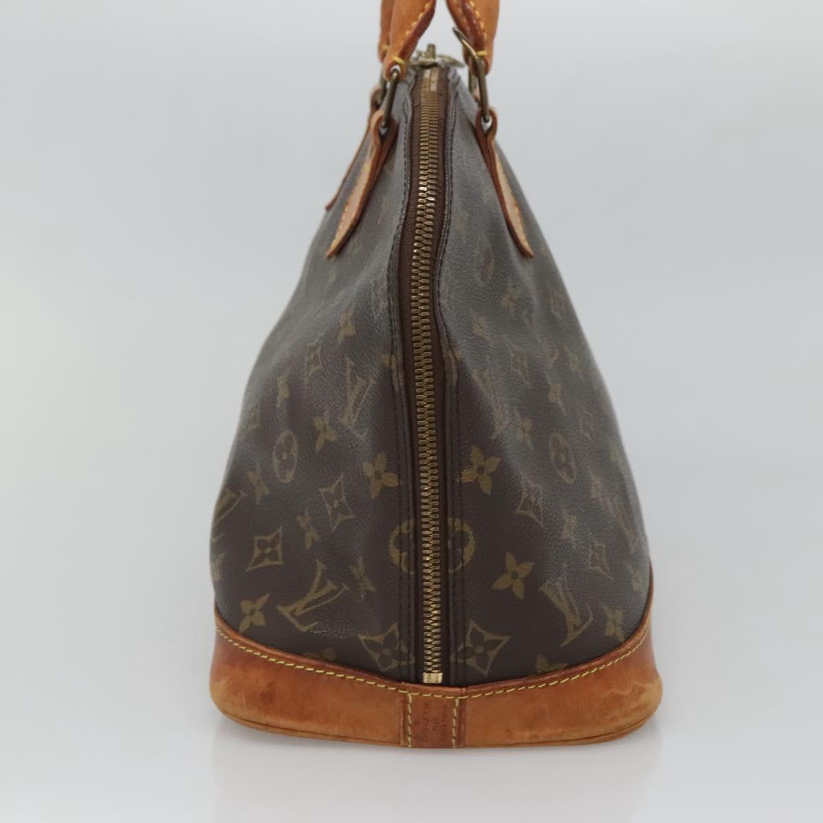 LOUIS VUITTON Monogram Alma Hand Bag M51130 LV Auth 125788