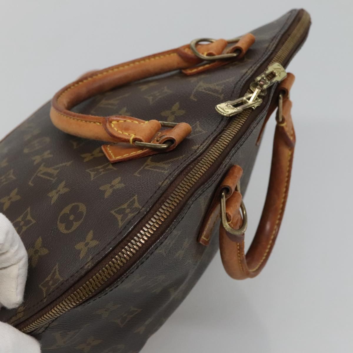 LOUIS VUITTON Monogram Alma Hand Bag M51130 LV Auth 125788