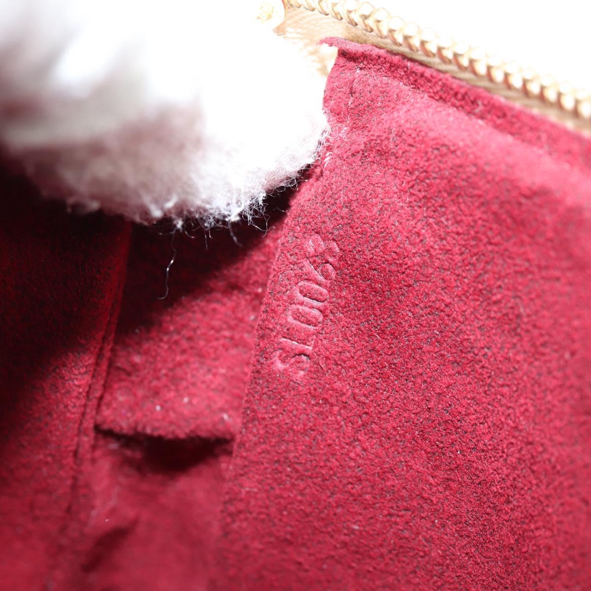 LOUIS VUITTON Multicolor Pochette Accessoires Pouch White M92649 LV Auth 125797V