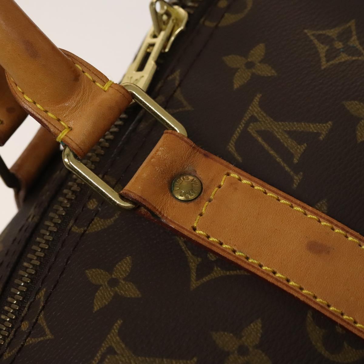 LOUIS VUITTON Monogram Keepall 50 Boston Bag M41426 LV Auth 125834