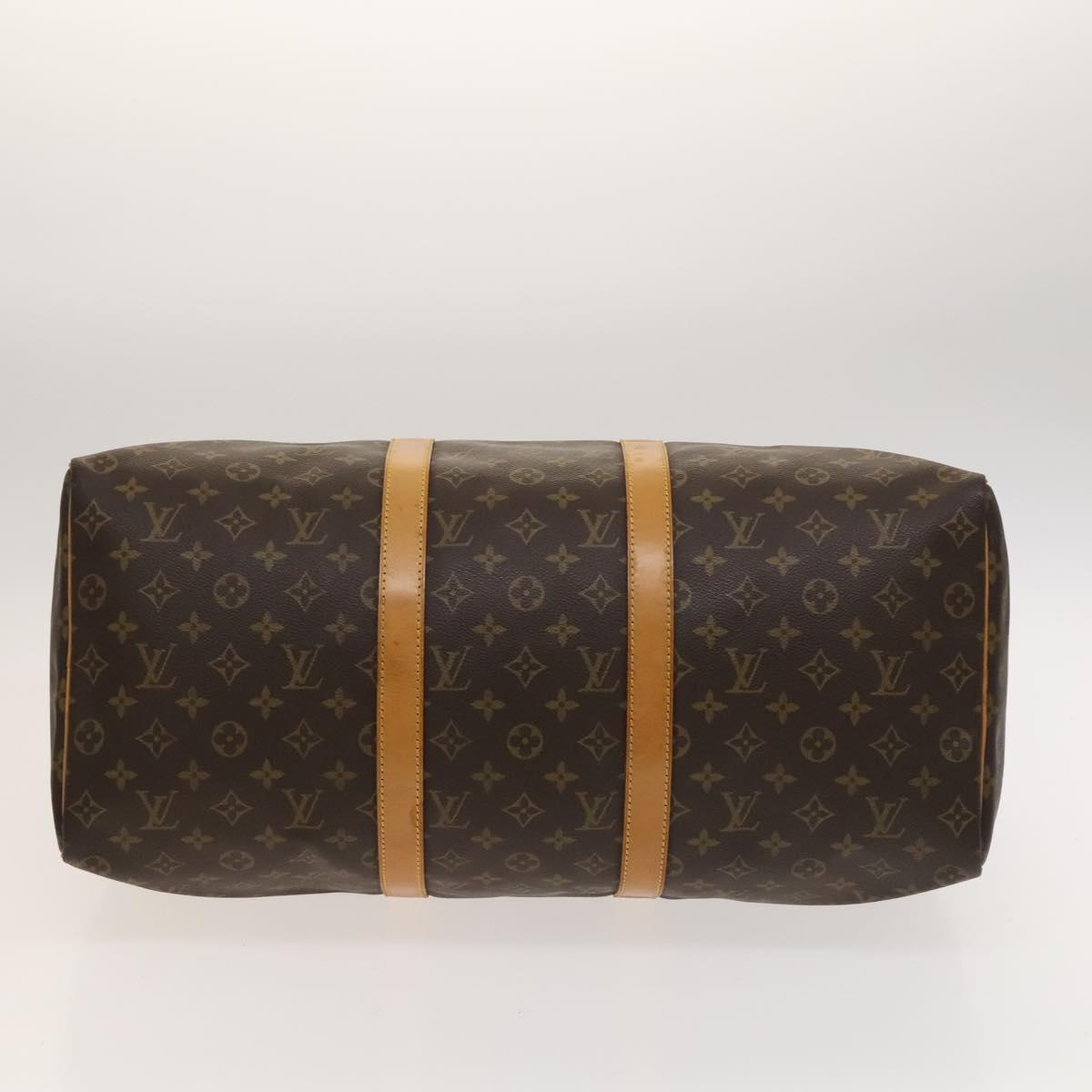 LOUIS VUITTON Monogram Keepall 50 Boston Bag M41426 LV Auth 125834