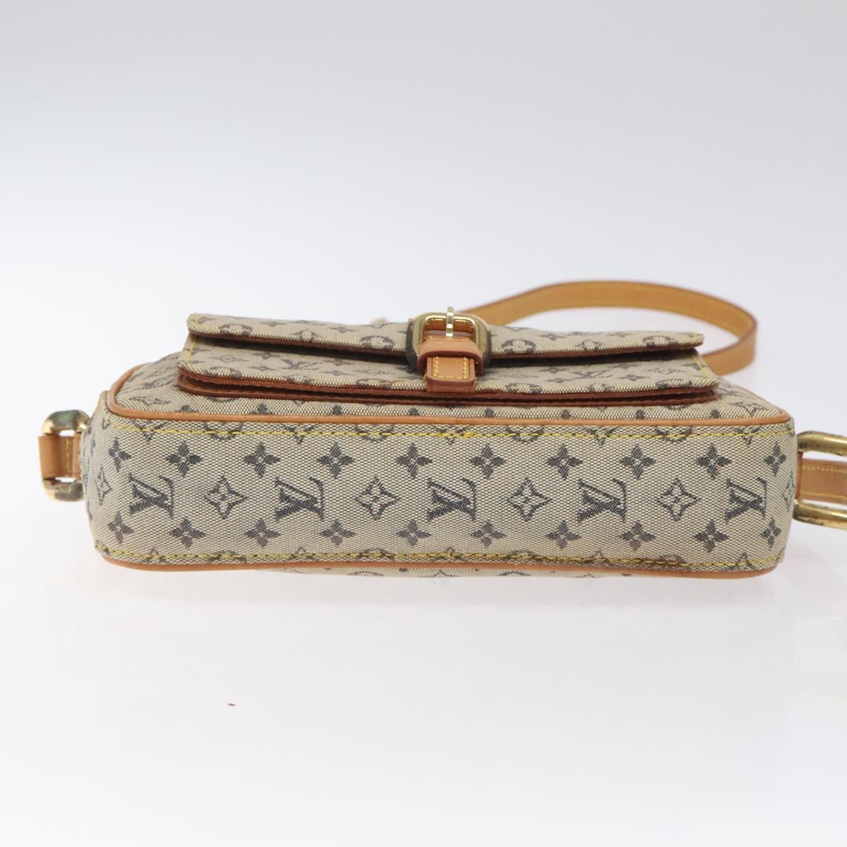 LOUIS VUITTON Monogram Mini Juliet MM Shoulder Bag Blue M92004 LV Auth 125945