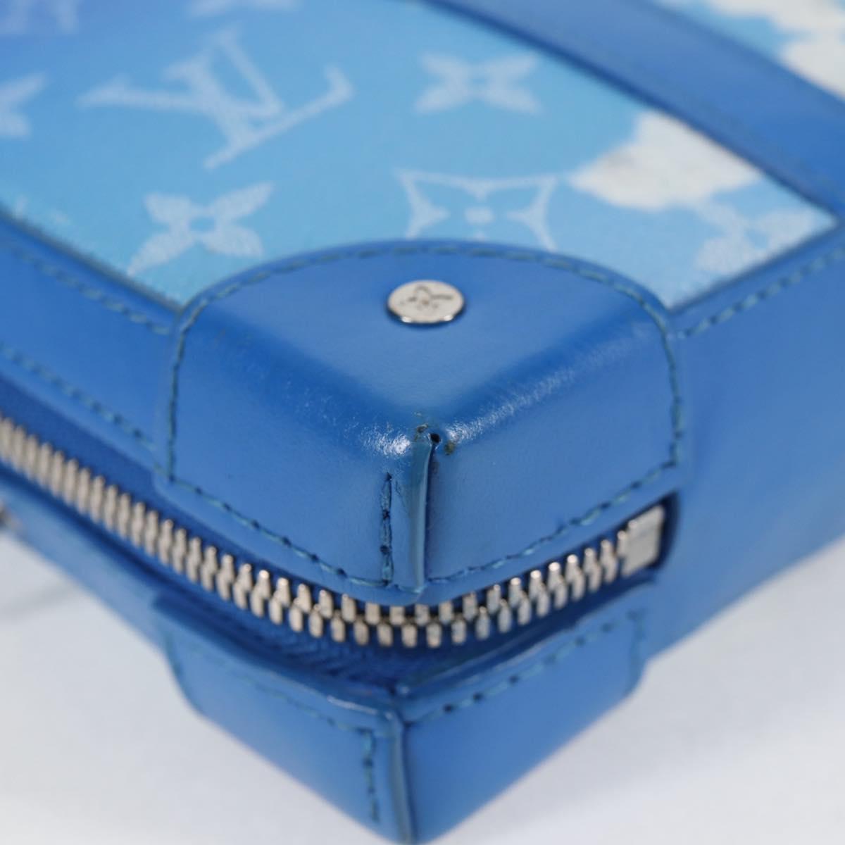 LOUIS VUITTON Monogram Clouds Soft Trunk Wallet Shoulder Bag M45432 Auth 126007A