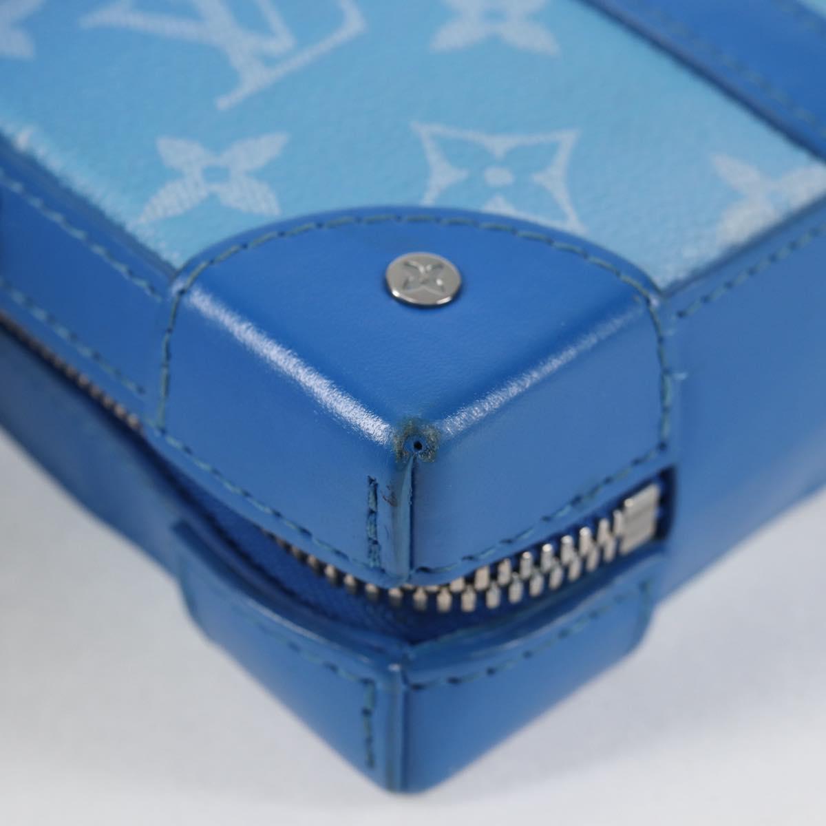 LOUIS VUITTON Monogram Clouds Soft Trunk Wallet Shoulder Bag M45432 Auth 126007SAM