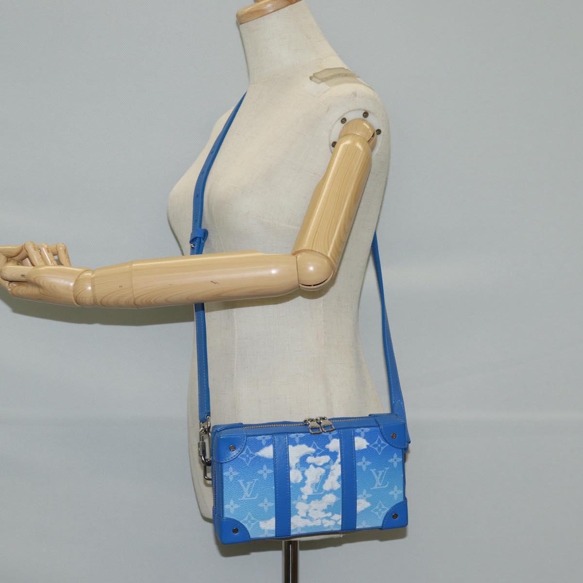 LOUIS VUITTON Monogram Clouds Soft Trunk Wallet Shoulder Bag M45432 Auth 126007SAM