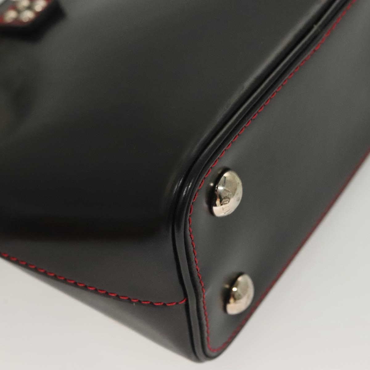 LOUIS VUITTON Suhari Mini Lockit Hand Bag Black M42019 LV Auth 126090M