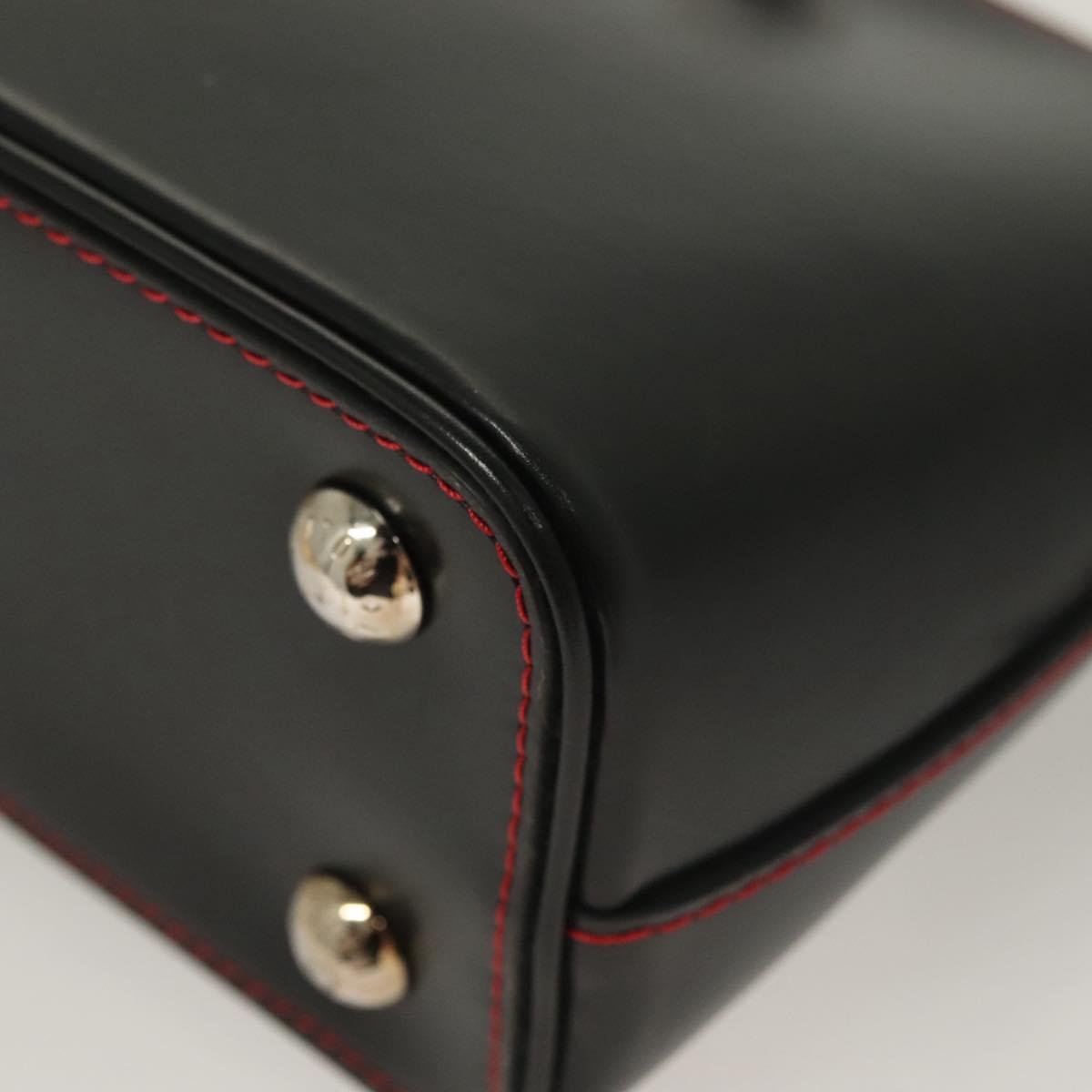 LOUIS VUITTON Suhari Mini Lockit Hand Bag Black M42019 LV Auth 126090M