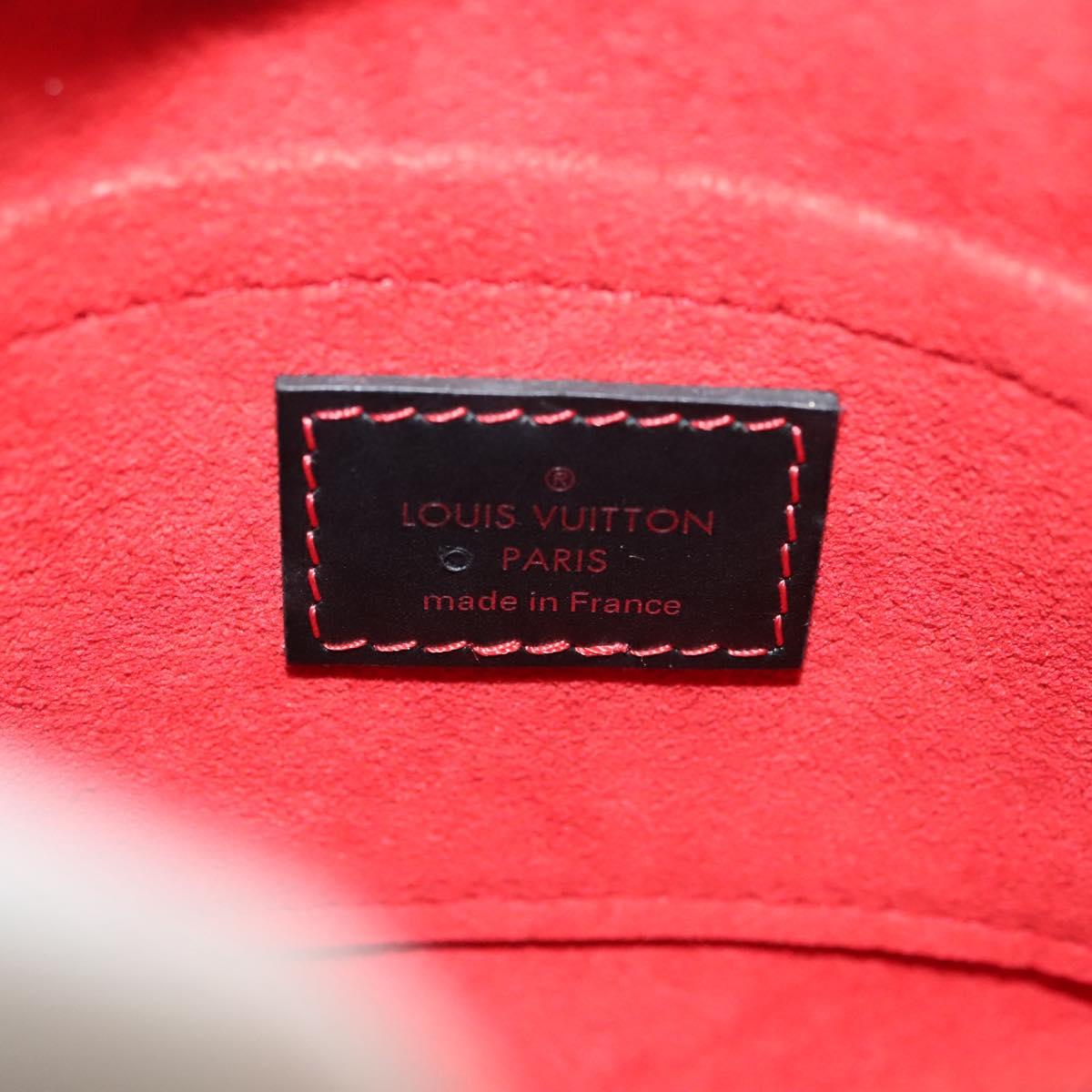 LOUIS VUITTON Suhari Mini Lockit Hand Bag Black M42019 LV Auth 126090M