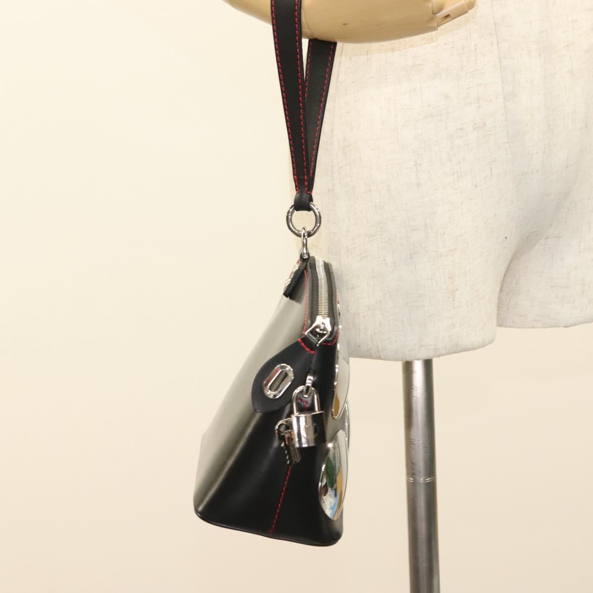 LOUIS VUITTON Suhari Mini Lockit Hand Bag Black M42019 LV Auth 126090M