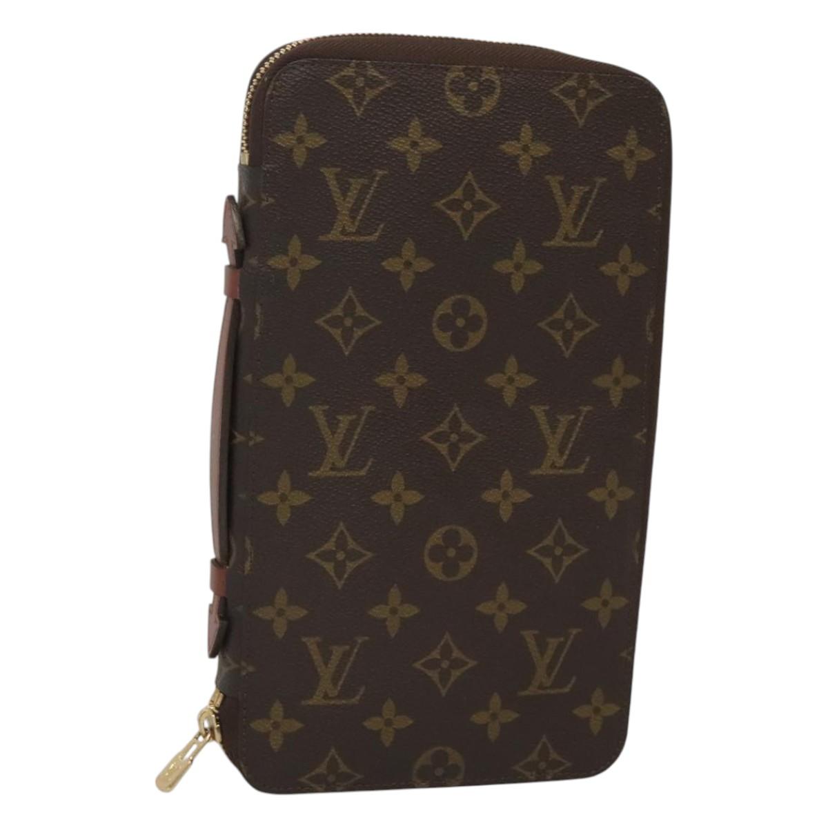 LOUIS VUITTON Monogram Poche Escapade Travel Case M60113 LV Auth 126188