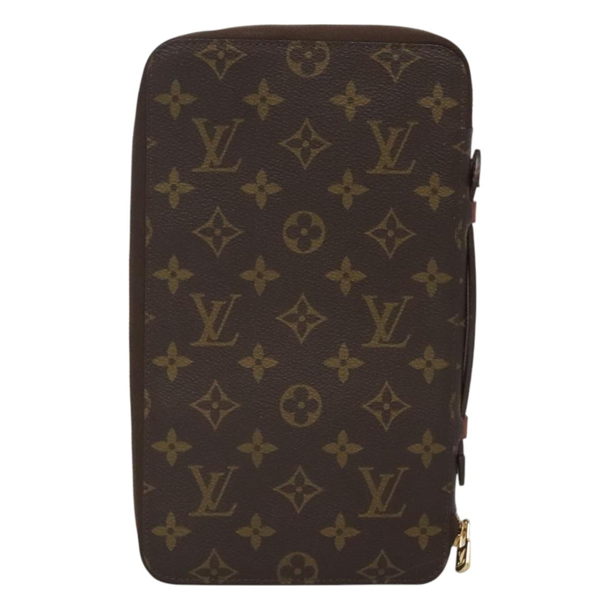 LOUIS VUITTON Monogram Poche Escapade Travel Case M60113 LV Auth 126188