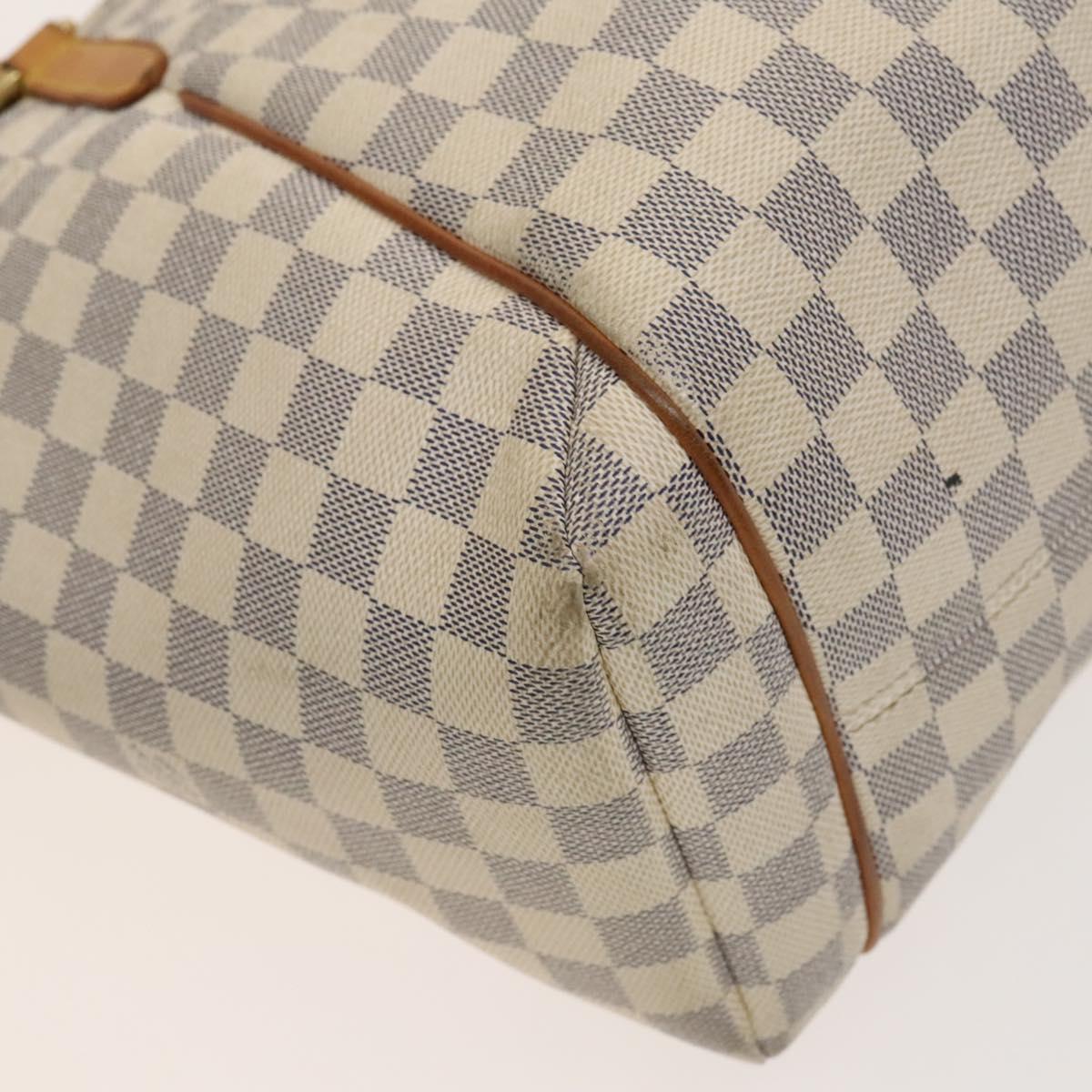 LOUIS VUITTON Damier Azur Totally MM Tote Bag N51262 LV Auth 126221